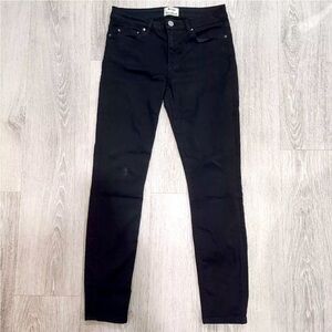 Acne Studio Black Skin 5 Stretch Skinny Jeans 28/32